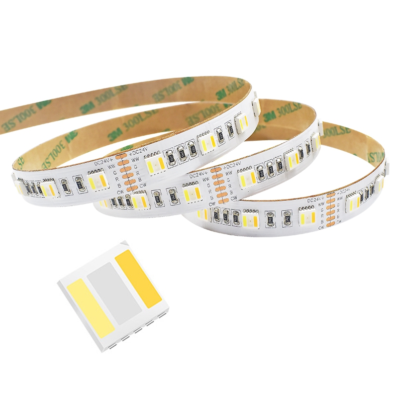 60LEDs SMD5050 RGB+CCT LED Strip