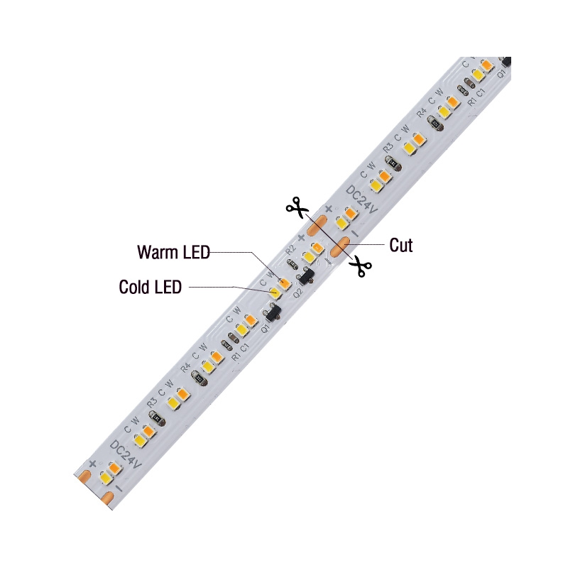 224LEDs SMD2216 LED Strip