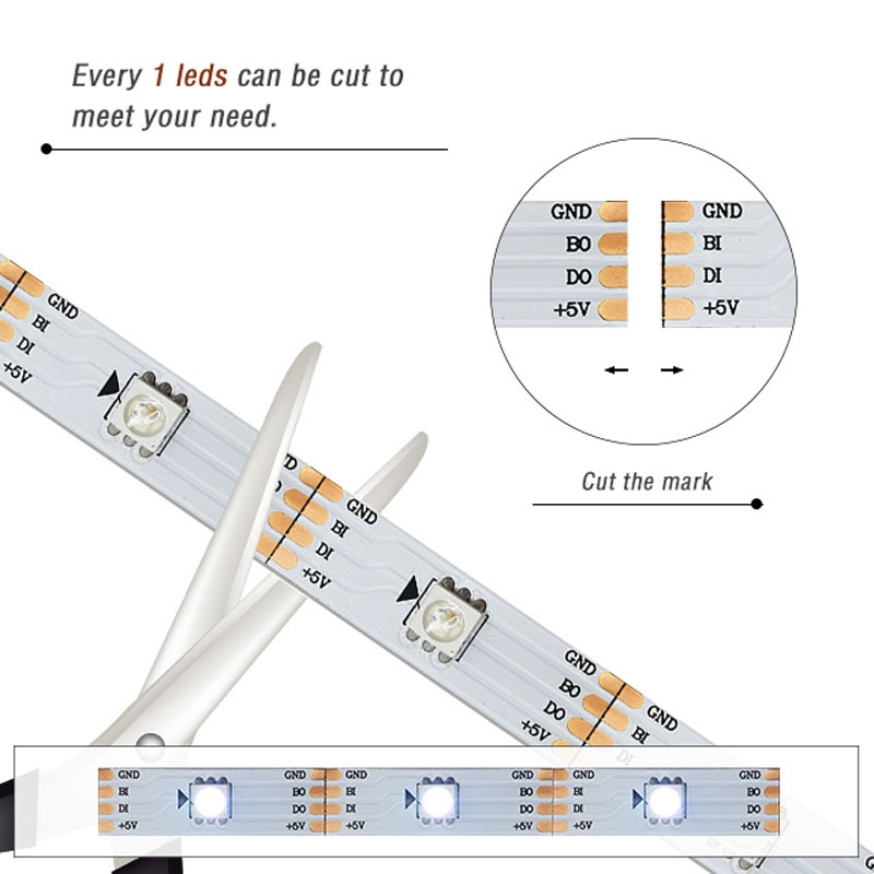 30LEDs 30Pixels Digital LED Strip