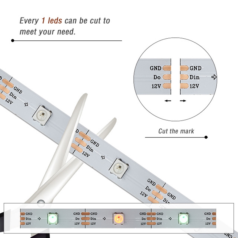 30LEDs 30Pixels Digital LED Strip