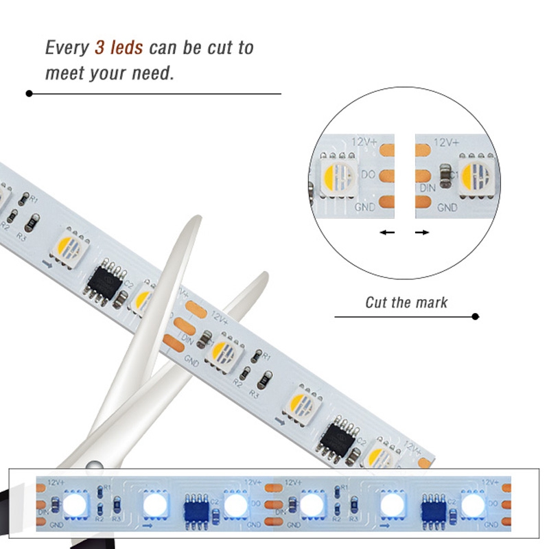 60LEDs 20Pixels Digital LED Strip