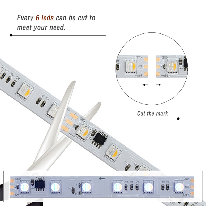 60LEDs 10Pixels Digital LED Strip