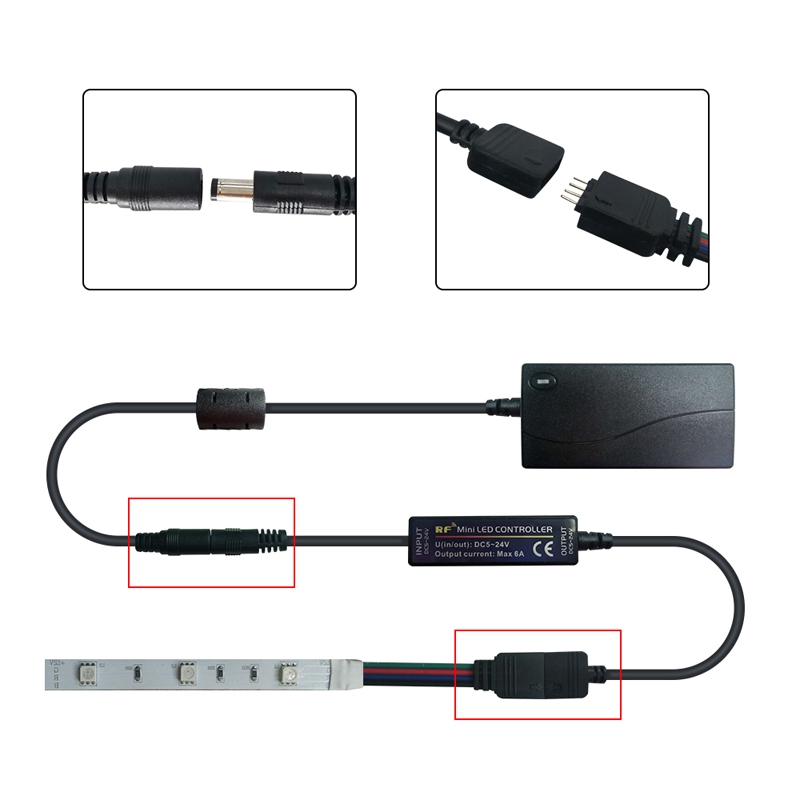 30LEDs SMD5050 RGB Kit LED Strip