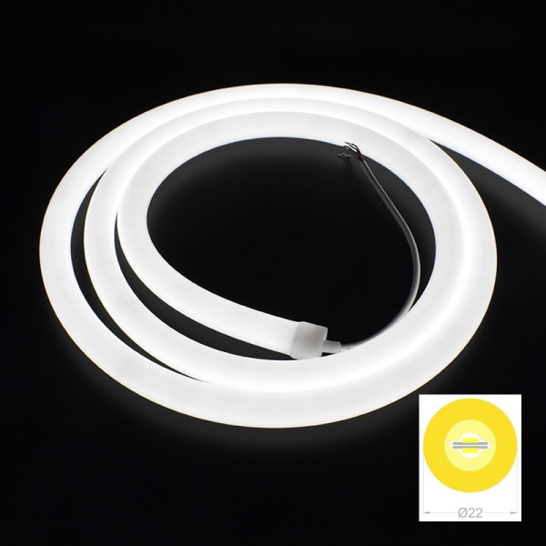 D22 Round View Neon Tube