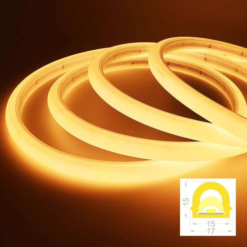 17x15 Round View Neon Tube