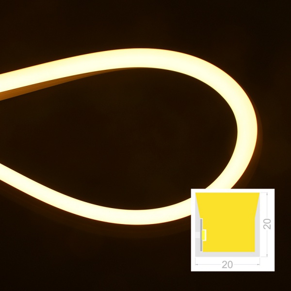 20x20mm Side View Neon Strip