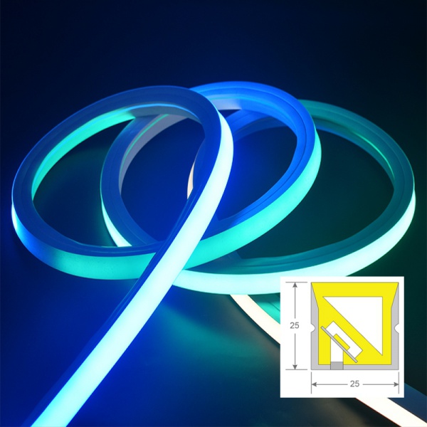 25x25mm Top View Neon Strip