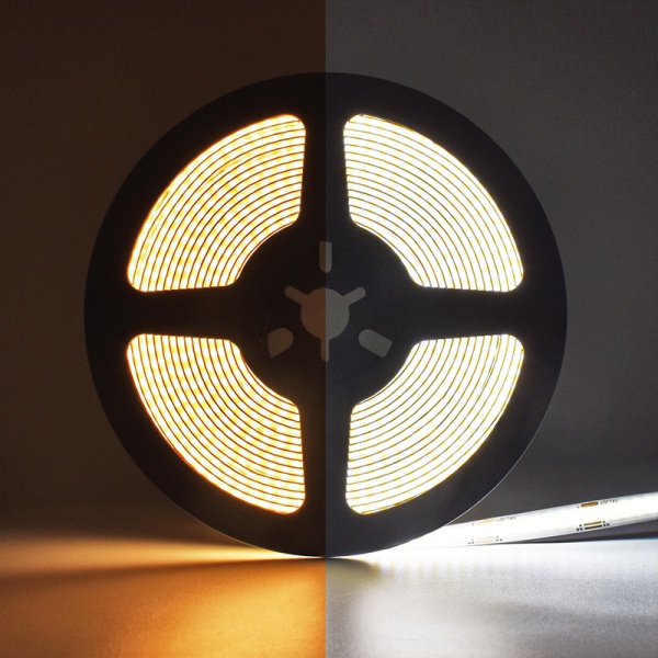 600LEDs CCT COB LED Light Strips