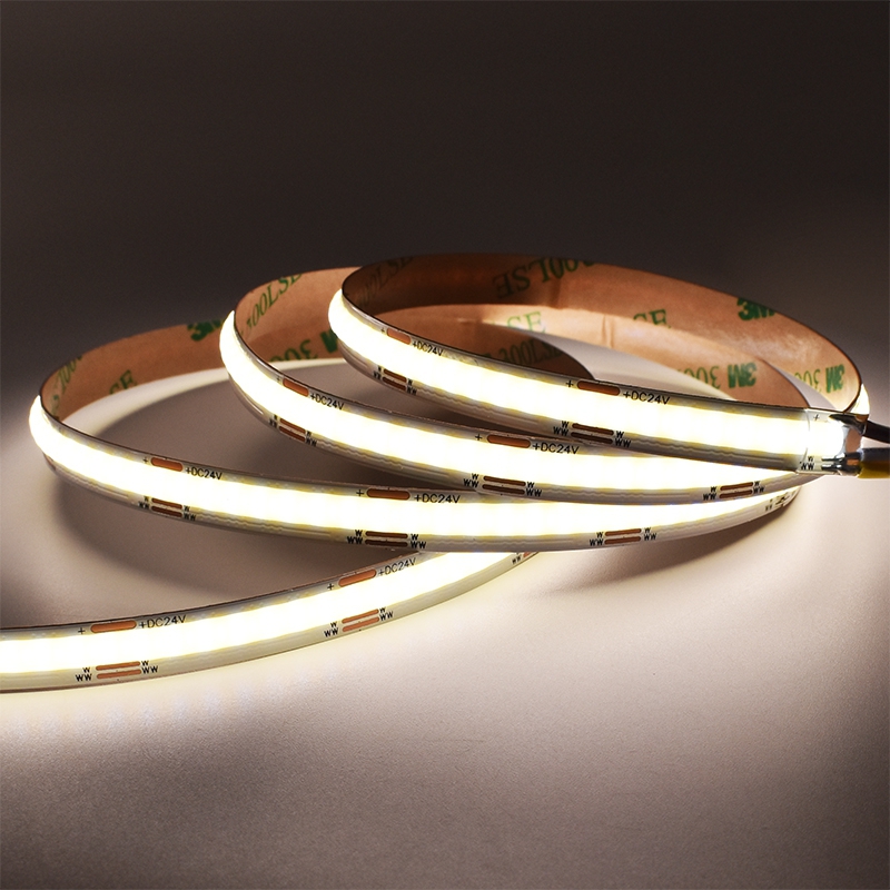 600LEDs CCT COB LED Light Strips