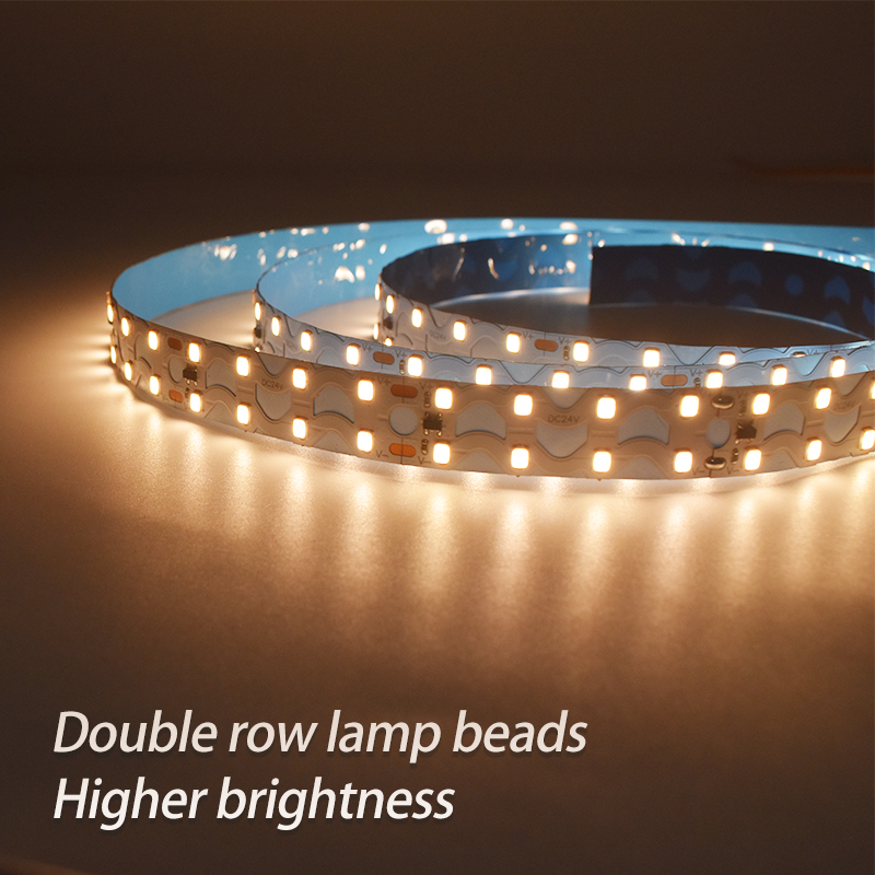 160LEDs SMD2835 double row S-shaped LED strip