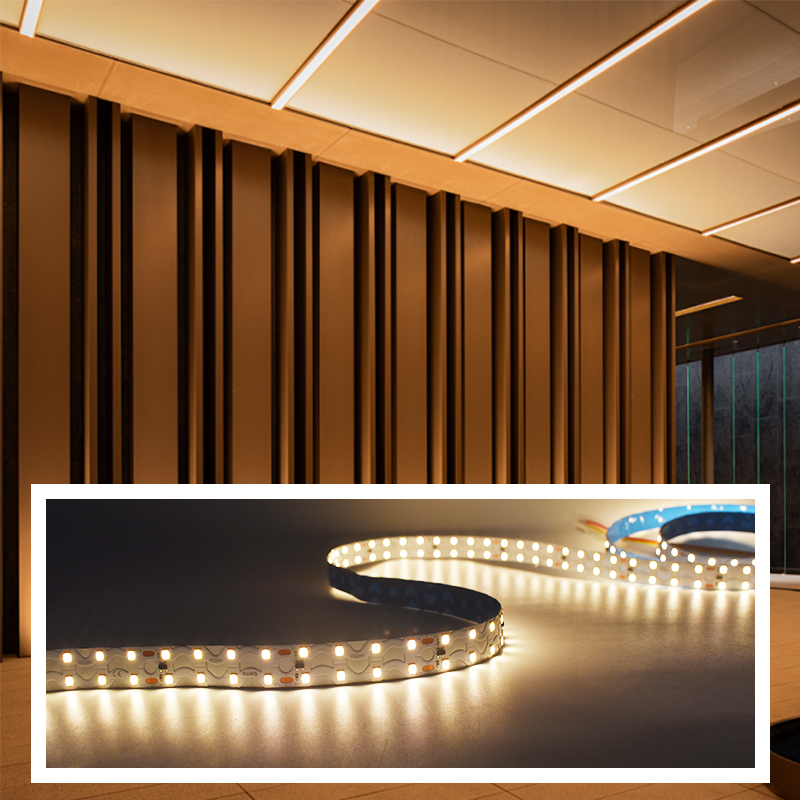 160LEDs SMD2835 double row S-shaped LED strip