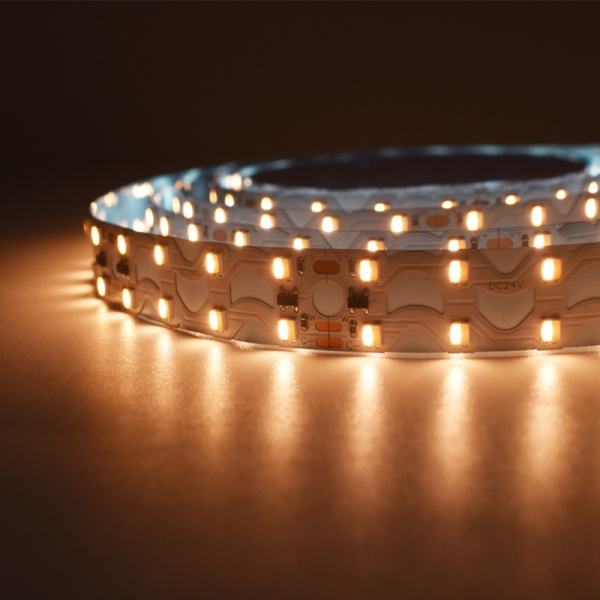160LEDs SMD2835 double row S-shaped LED strip（CCT）