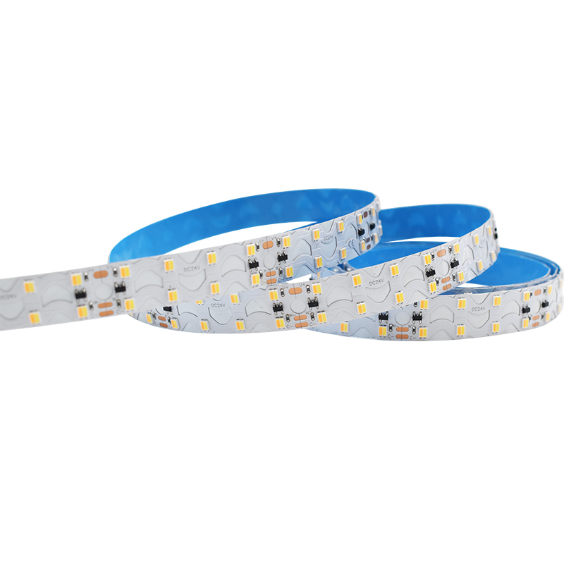 160LEDs SMD2835 double row S-shaped LED strip（CCT）