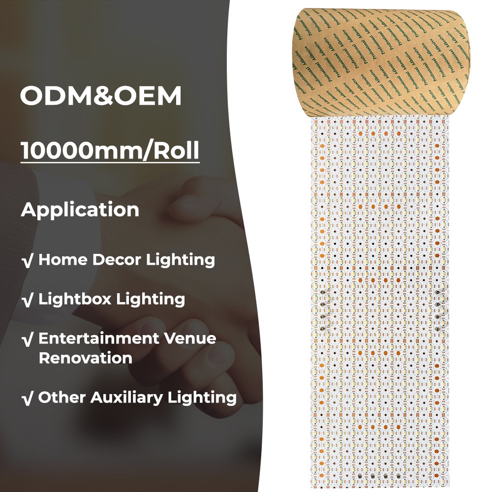 100-meter ultra-long free-cut LED light panel Dual color temperature