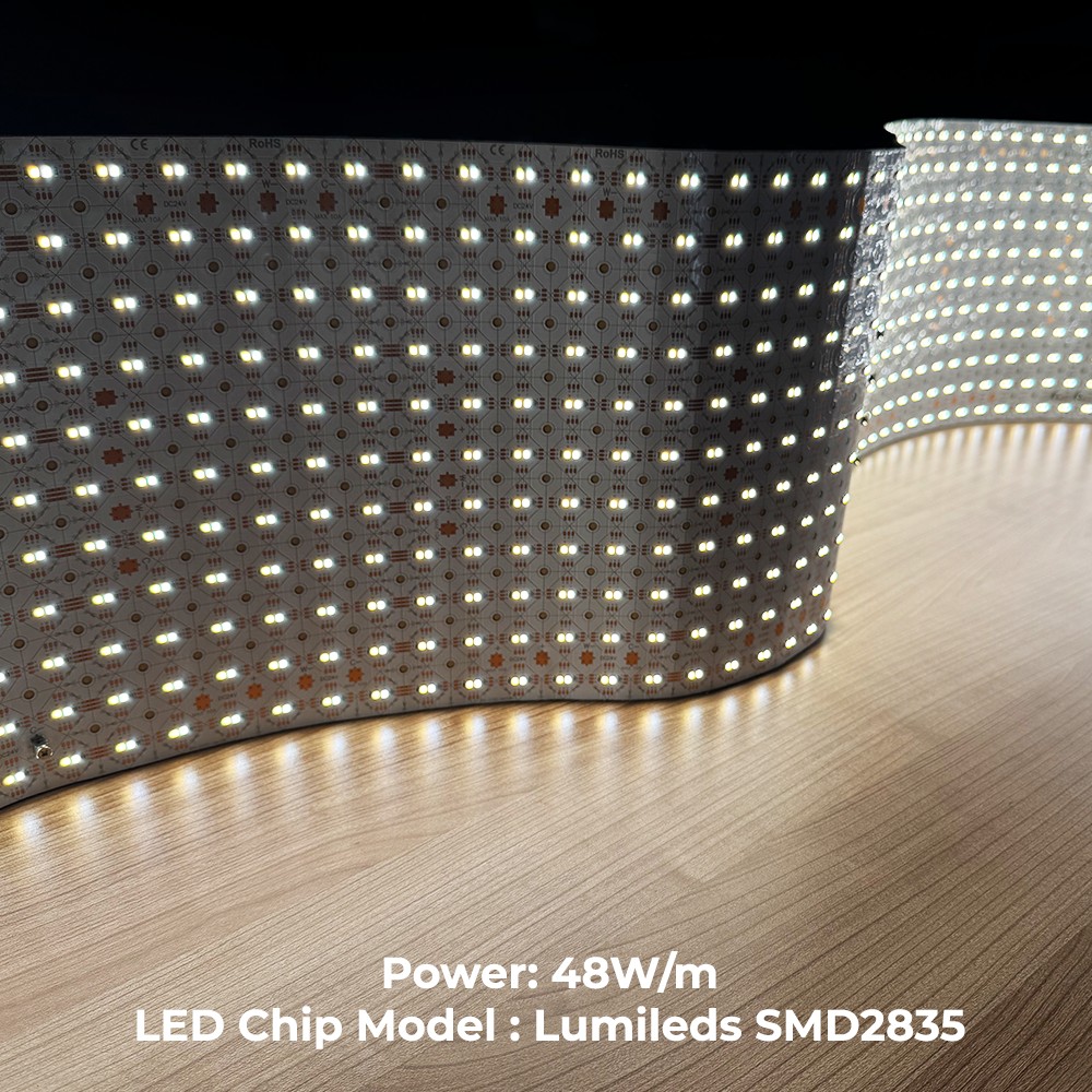 100-meter ultra-long free-cut LED light panel Dual color temperature