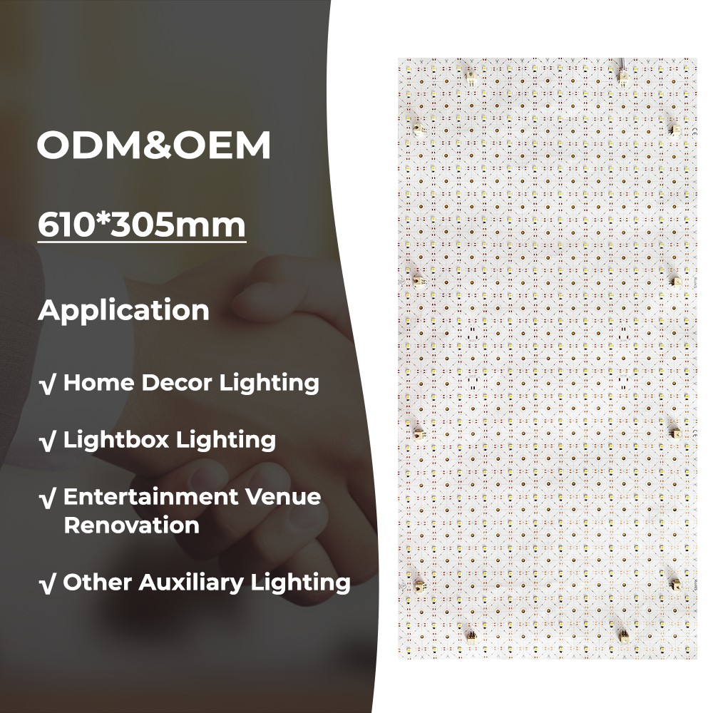 Flexible LED light sheet