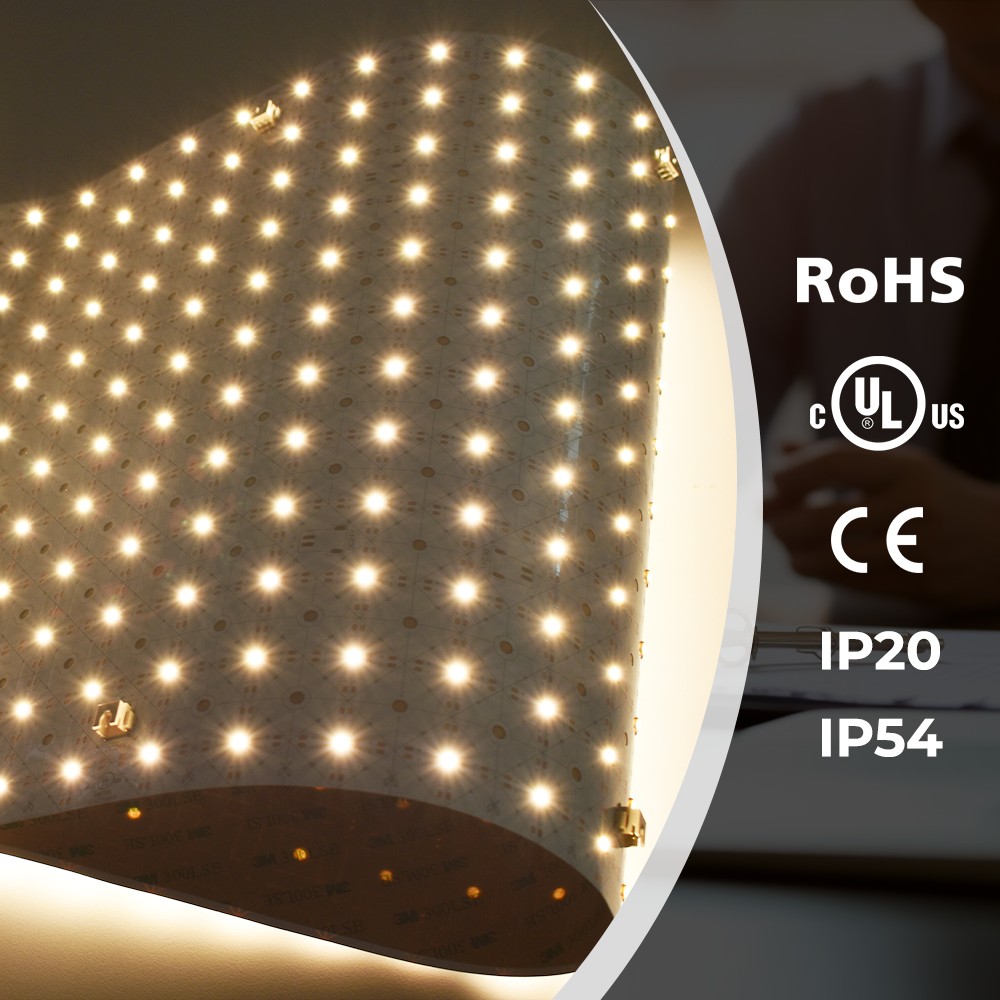 Flexible LED light sheet