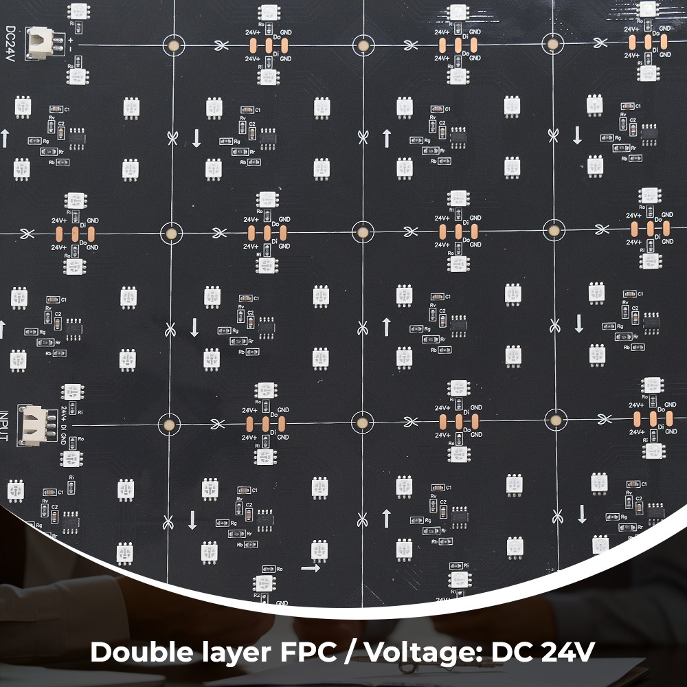 RGB Addressable LED Sheet