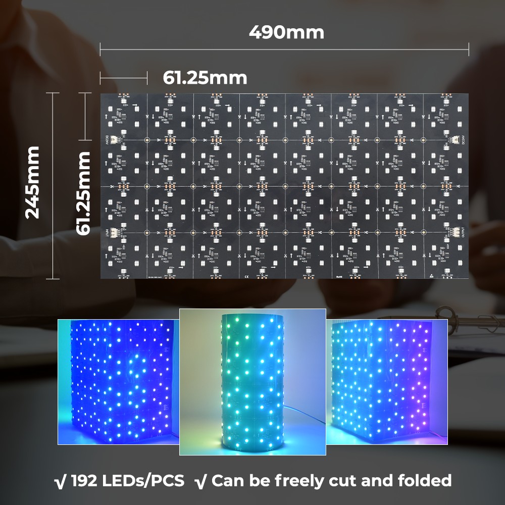 RGB Addressable LED Sheet
