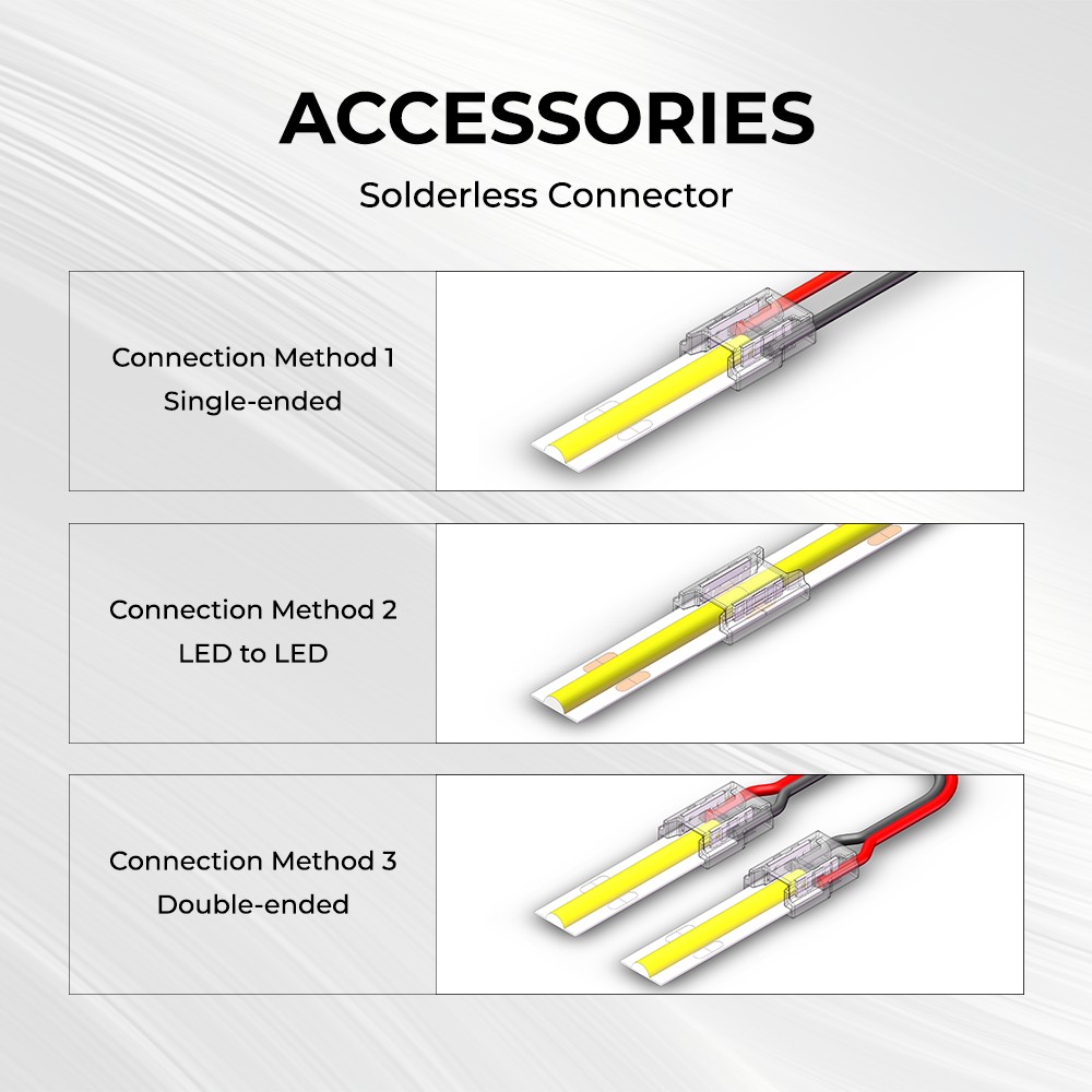 600LEDs Free Cutting COB LED Light Strips