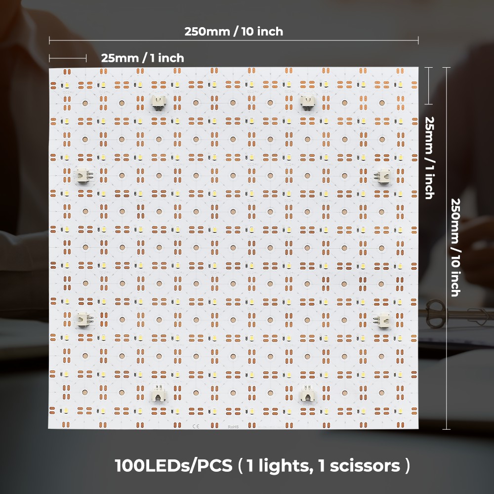 250x250mm（10 inch） Single Color LED Sheet