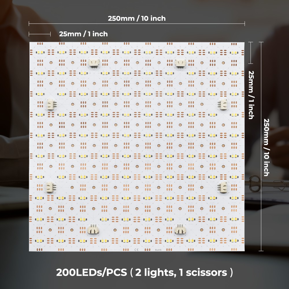 250x250mm（10 inch） CCT LED Sheet
