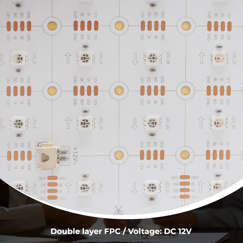 250x250mm（10 inch） Digital LED Sheet