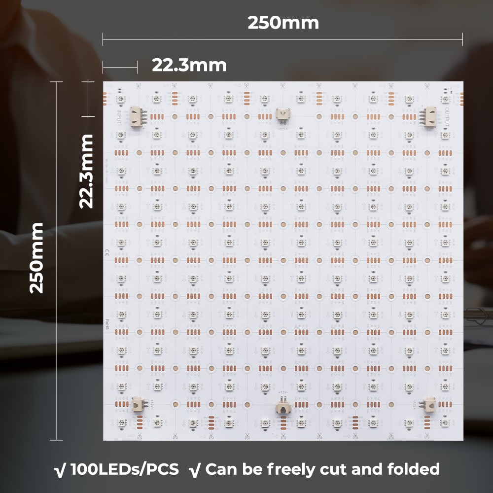 250x250mm（10 inch） Digital LED Sheet