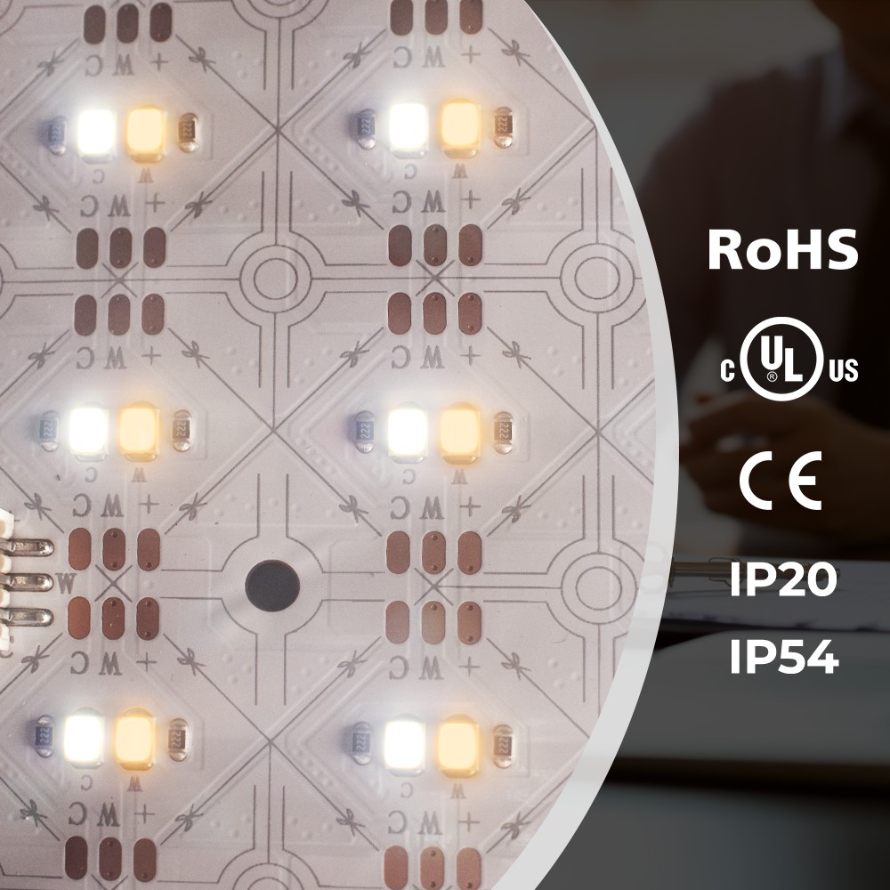 484LEDs CCT LED Sheet