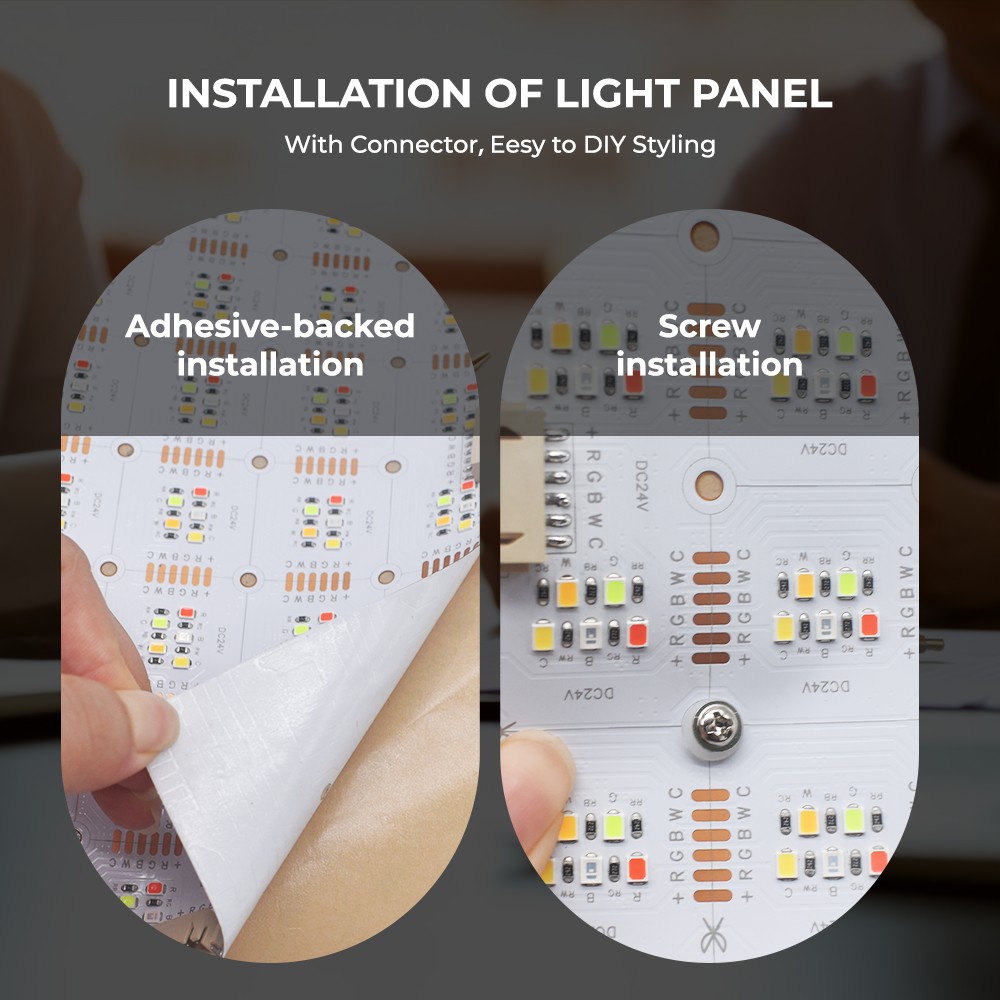 640LEDs RGBCCT LED Sheet