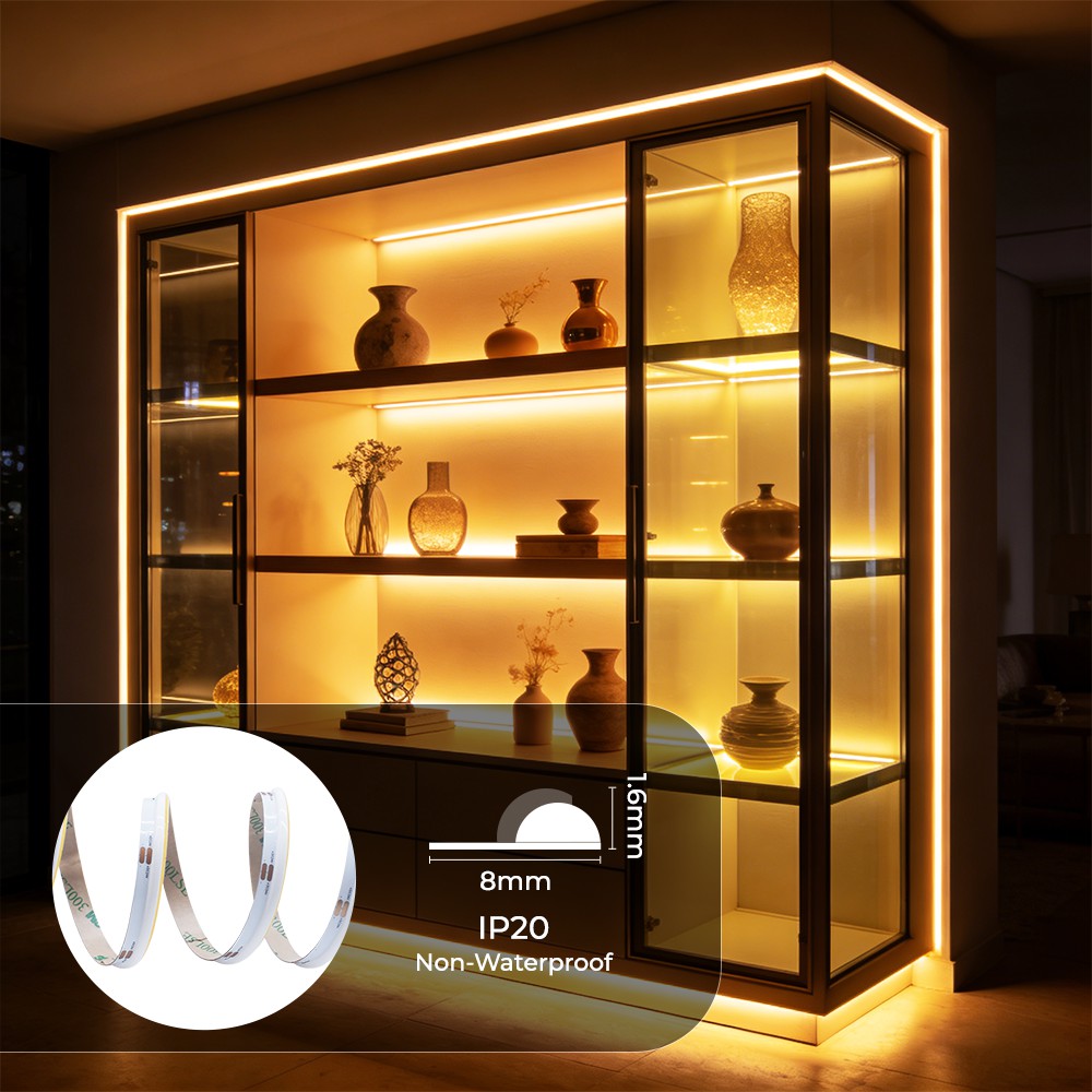480LEDs Side View COB LED Light Strips