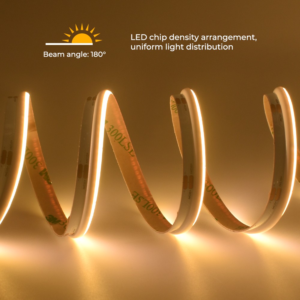 480LEDs Side View COB LED Light Strips