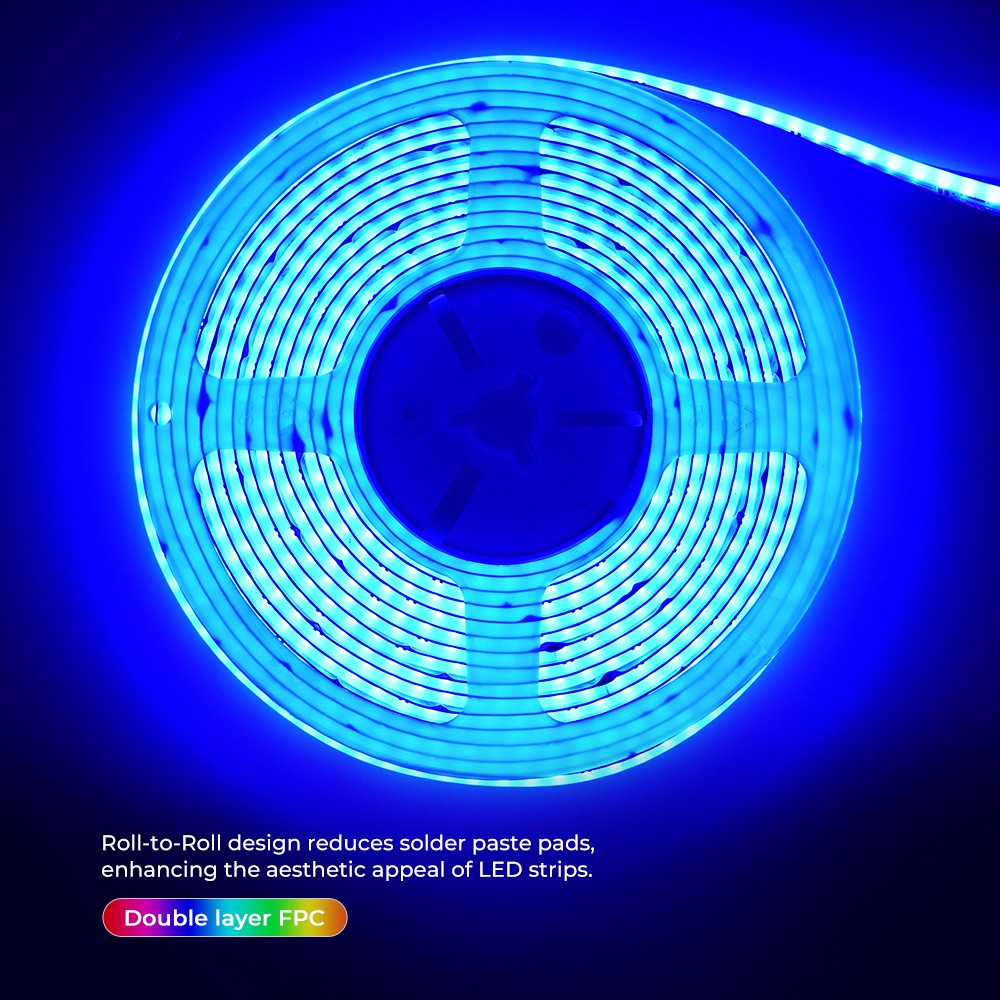 630LEDs Side View Addressable COB LED Light Strips