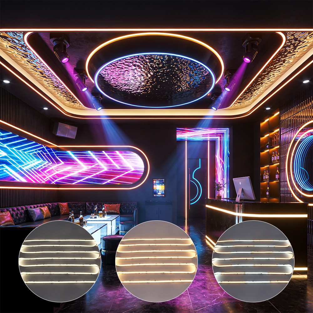 560LEDs Addressable CCT COB LED Light Strips