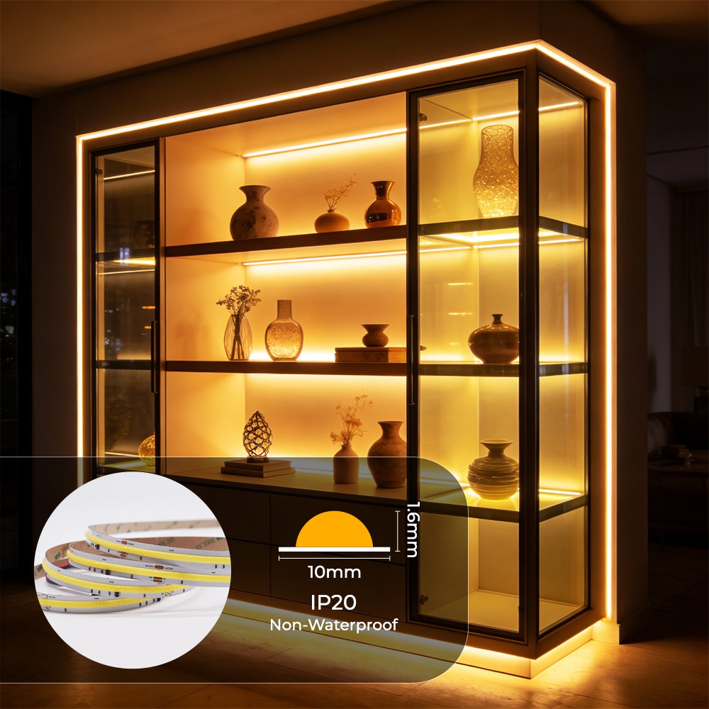 560LEDs Addressable CCT COB LED Light Strips