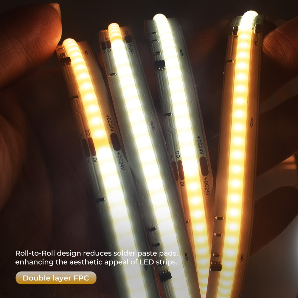 560LEDs Addressable CCT COB LED Light Strips