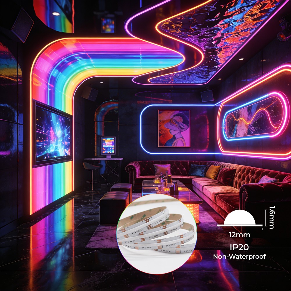 816LEDs RGBW COB LED Light Strips