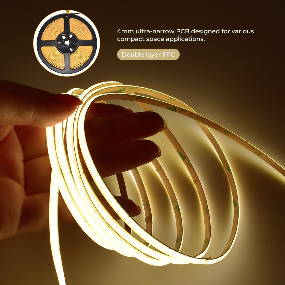 480LEDs Narrow COB LED Light Strips
