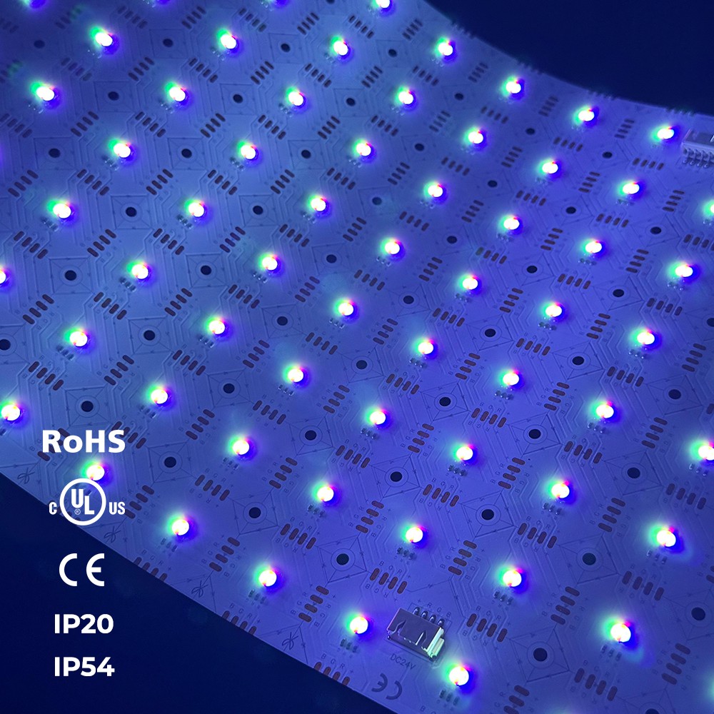 128LEDs RGB LED Sheet