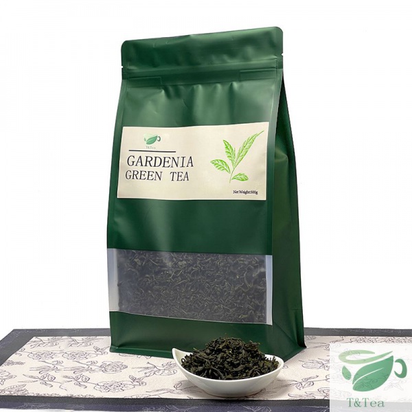 甄选有机茶 栀花绿茶 奶茶专用茶底