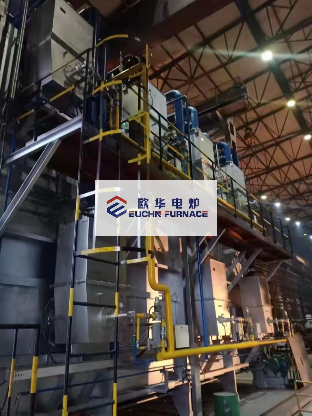 About our company's GT series large heat storage trolley-type gas heat treatment furnace