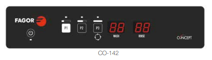 CO-142商用洗碗機(掀門式)