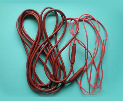 silicon heater wire red