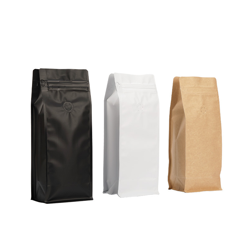 Side Gusset Pouch With Valve For Retail