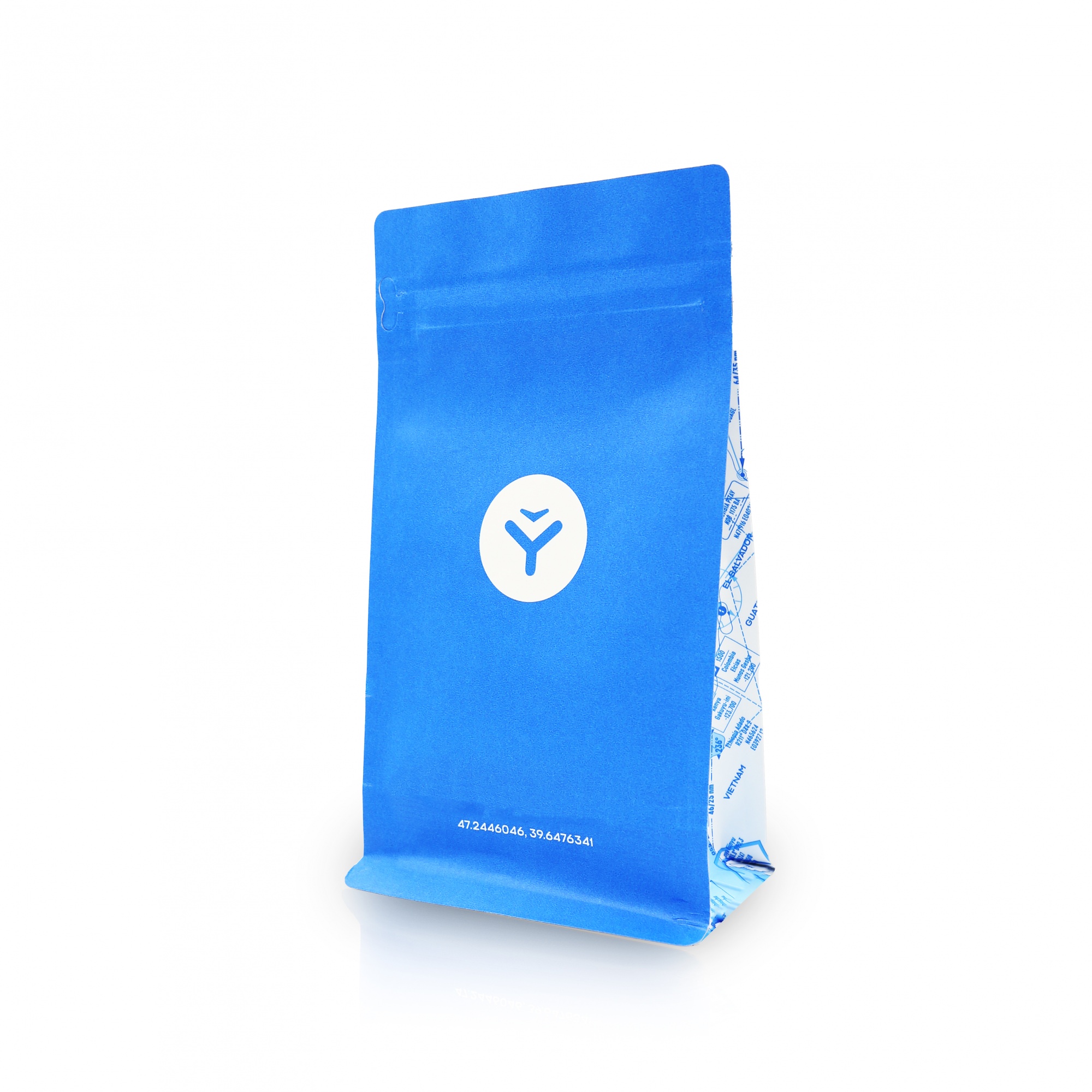 Custom Coffee Packaging Bag with Zip-Lock