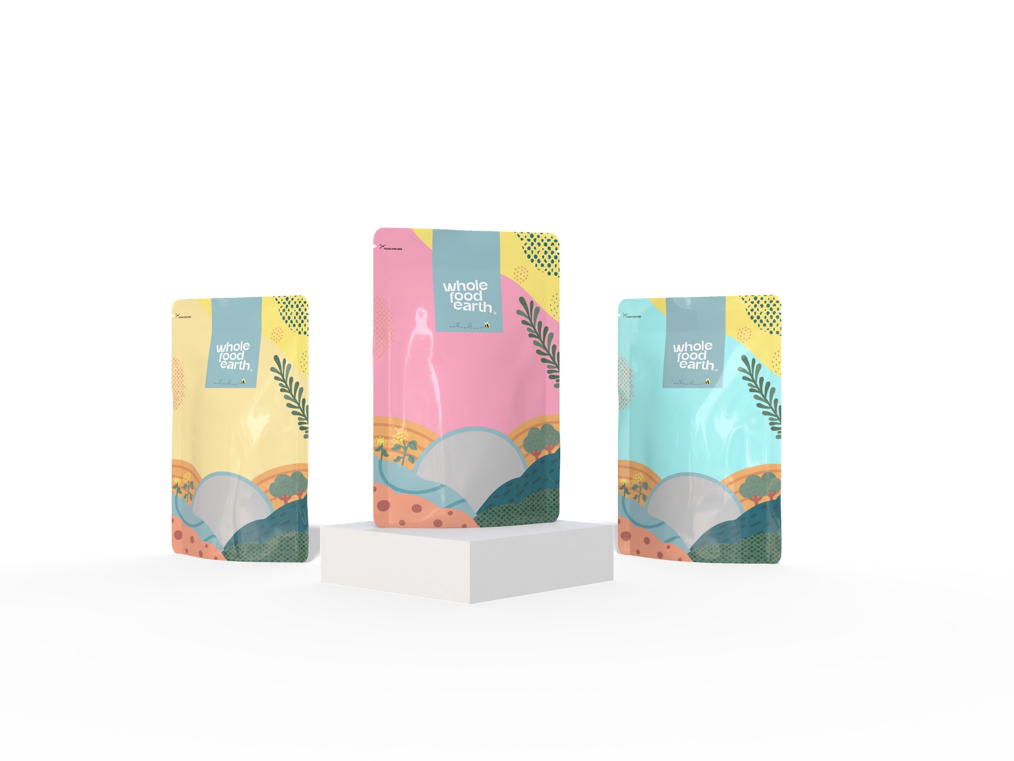 100% Recyclable Pet Food Bag with Window