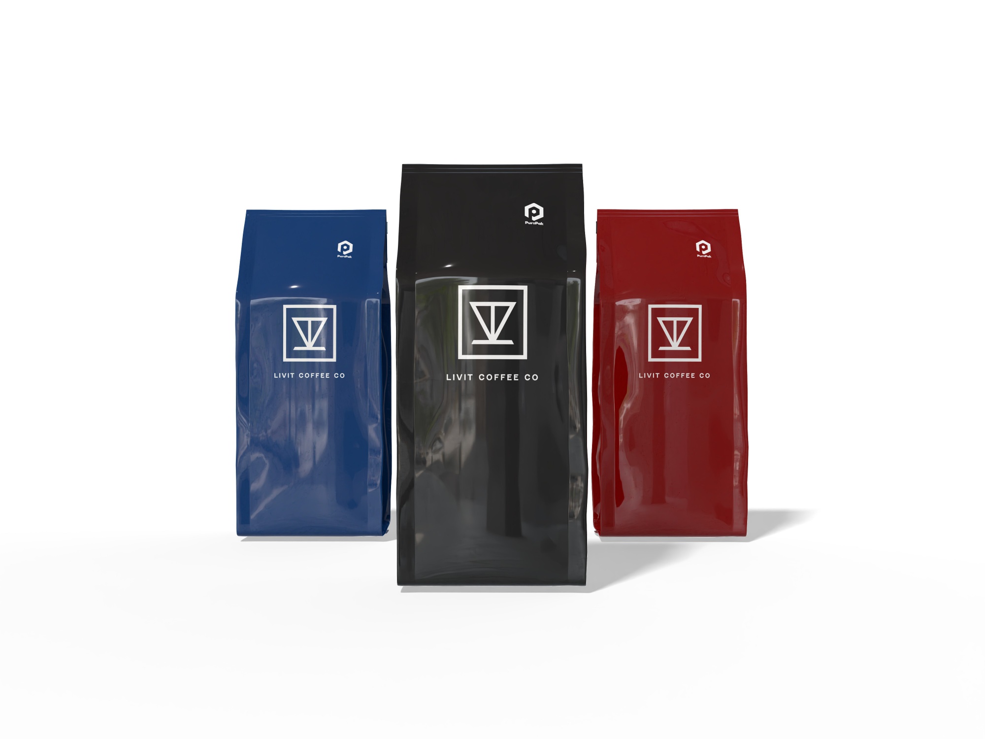 Wholesale Side Gusset Quad Seal Bag Flexible Packaging