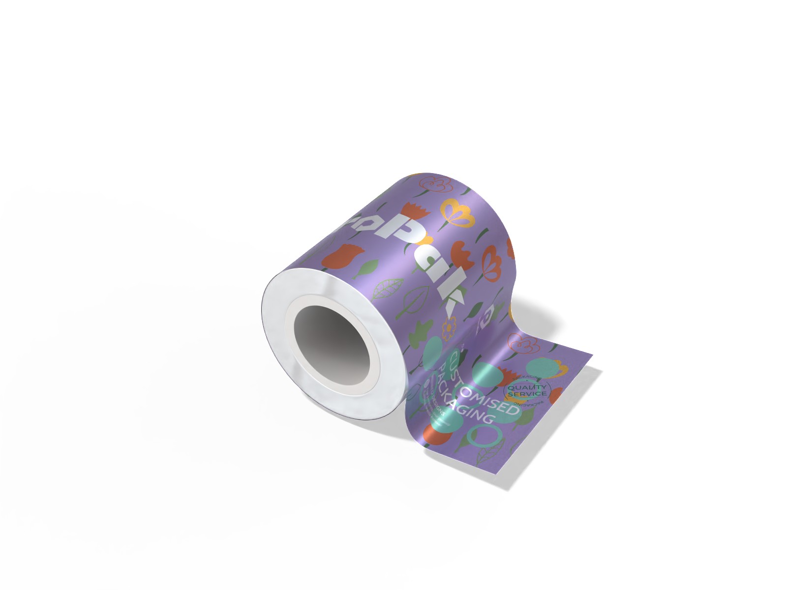  Custom Printed Rollstock Film for Food Packaging