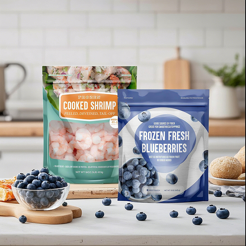 High Barrier Frozen Bag For Food Packaging