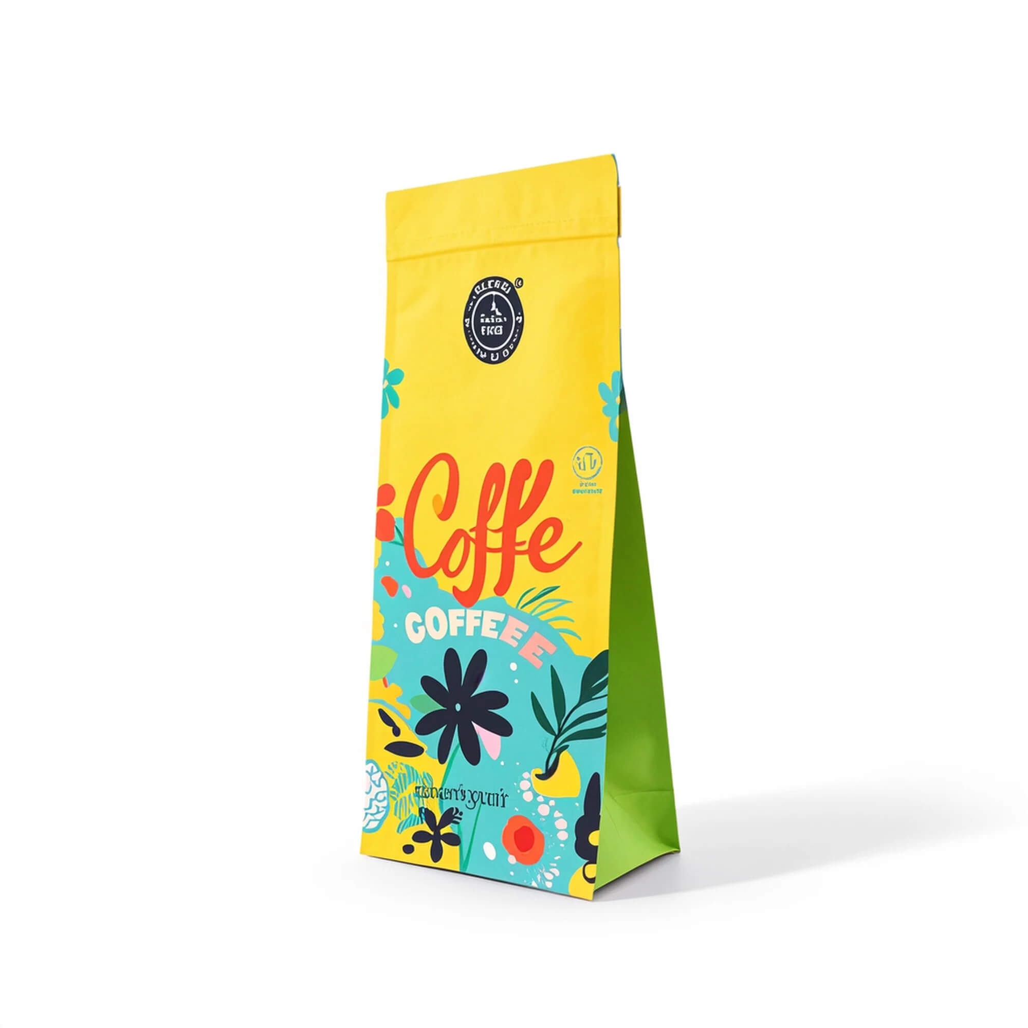 Custom Printed Tin-Tie Coffee Bag  